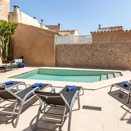 Historic Townhouse Casa Roca Horta 4 Bedrooms Sun Terrace Town Mountain Views Villa Pollenca