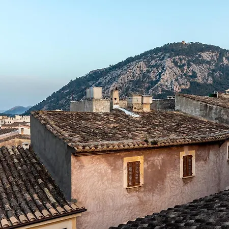 Historic Townhouse Casa Roca Horta 4 Bedrooms Sun Terrace Town Mountain Views * Pollenca